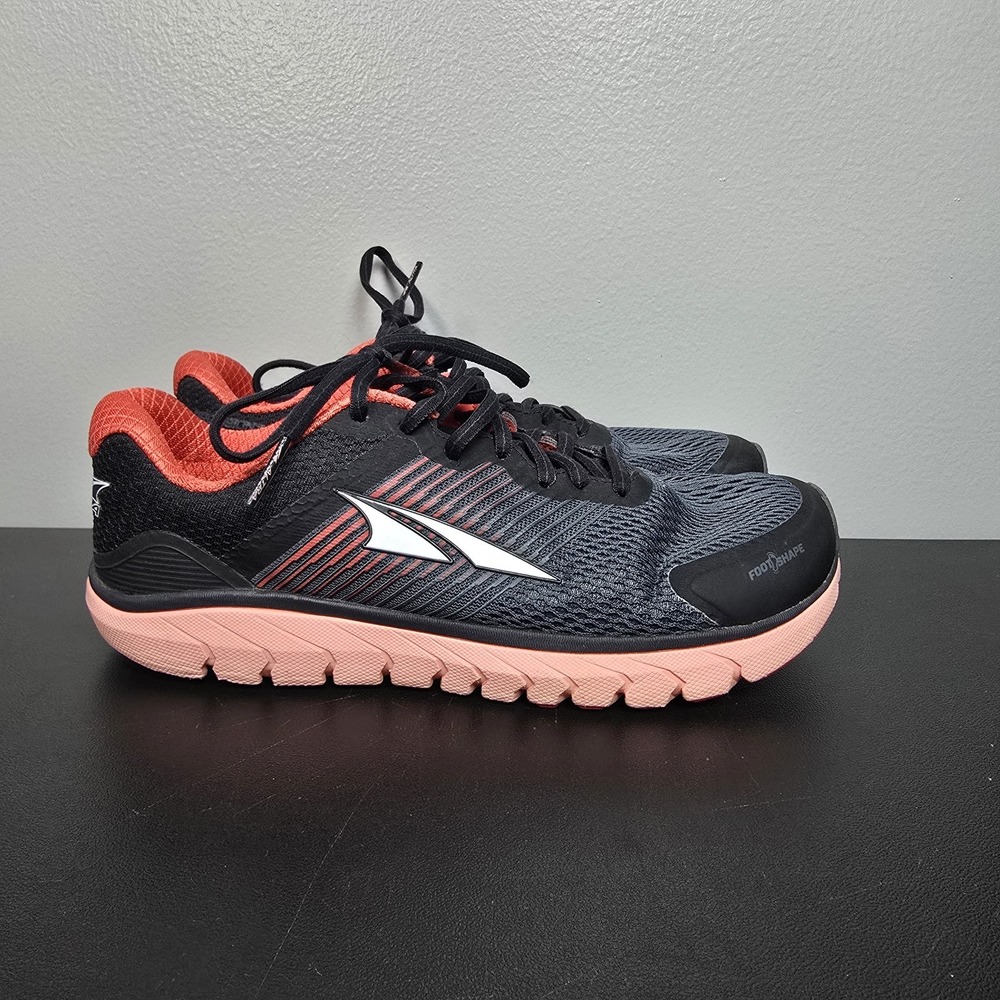 Altra Shoes Womens Size 9 Black Pink Provision 4 Performance Running Sneakers